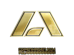 Sticker Apeks (Gold) | Copenhagen 2024 - Preço e onde comprar no CS2