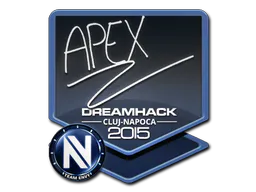 Sticker apEX | Cluj-Napoca 2015 - Preço e onde comprar no CS2