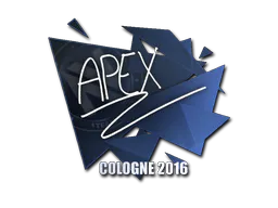 Sticker apEX | Cologne 2016 - Preço e onde comprar no CS2