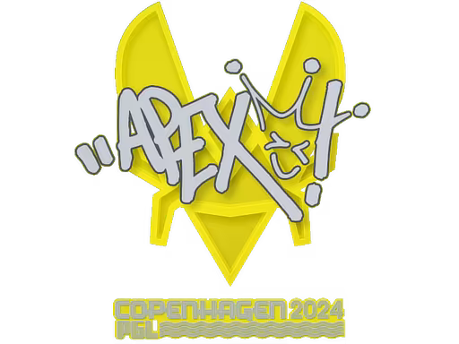 Sticker apEX | Copenhagen 2024 - Preço e onde comprar no CS2