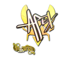 Sticker apEX (Holo) | Paris 2023 - Preço e onde comprar no CS2