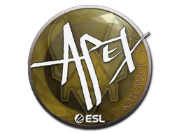 Sticker apEX | Katowice 2019 - Preço e onde comprar no CS2