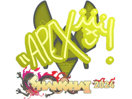 Sticker apEX | Shanghai 2024 - Preço e onde comprar no CS2