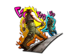 Sticker Approaching Site (Foil) - Preço e onde comprar no CS2