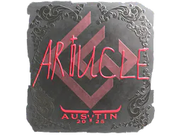 Sticker Ariucle (Foil) | Austin 2025 - Preço e onde comprar no CS2