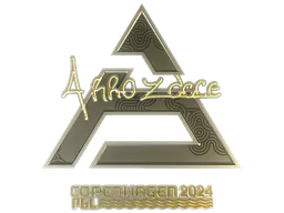 Sticker arrozdoce (Gold) | Copenhagen 2024 - Preço e onde comprar no CS2