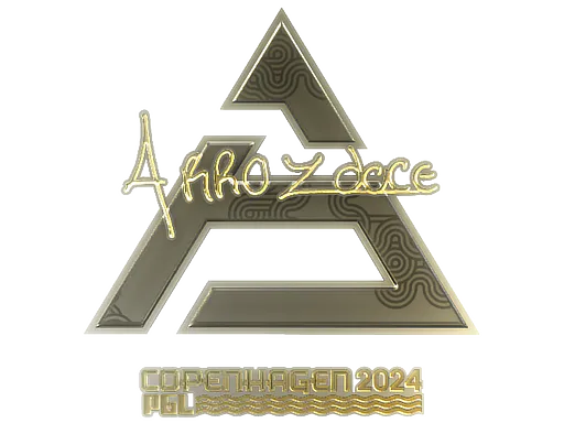 Sticker arrozdoce (Gold) | Copenhagen 2024 - Preço e onde comprar no CS2