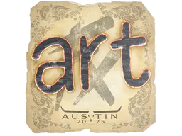 Sticker arT | Austin 2025 - Preço e onde comprar no CS2