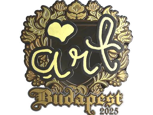 Sticker arT (Gold) | Budapest 2025 - Preço e onde comprar no CS2