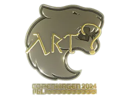 Sticker arT (Gold) | Copenhagen 2024 - Preço e onde comprar no CS2