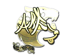 Sticker arT (Gold) | Paris 2023 - Preço e onde comprar no CS2