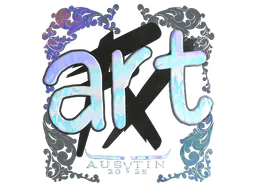 Sticker arT (Holo) | Austin 2025 - Preço e onde comprar no CS2