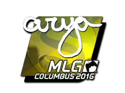 Sticker arya (Foil) | MLG Columbus 2016 - Preço e onde comprar no CS2