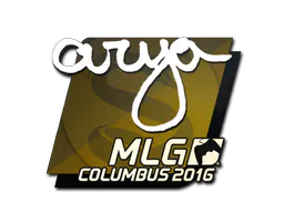 Sticker arya | MLG Columbus 2016 - Preço e onde comprar no CS2