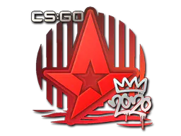 Sticker Astralis | 2020 RMR - Preço e onde comprar no CS2
