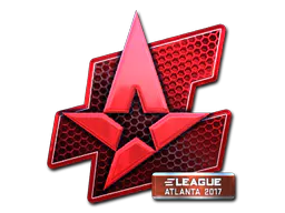 Sticker Astralis (Foil) | Atlanta 2017 - Preço e onde comprar no CS2