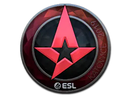 Sticker Astralis (Foil) | Katowice 2019 - Preço e onde comprar no CS2