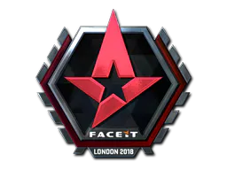 Sticker Astralis (Foil) | London 2018 - Preço e onde comprar no CS2