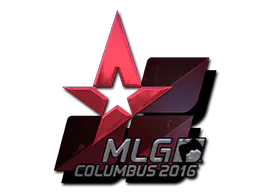 Sticker Astralis (Foil) | MLG Columbus 2016 - Preço e onde comprar no CS2