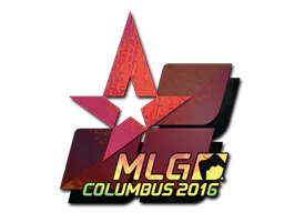 Sticker Astralis (Holo) | MLG Columbus 2016 - Preço e onde comprar no CS2