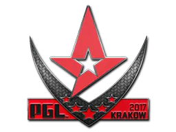 Sticker Astralis | Krakow 2017 - Preço e onde comprar no CS2