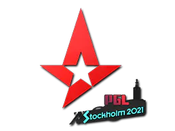 Sticker Astralis | Stockholm 2021 - Preço e onde comprar no CS2