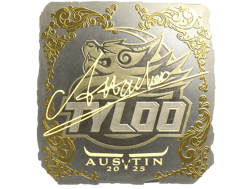 Sticker Attacker (Gold) | Austin 2025 - Preço e onde comprar no CS2
