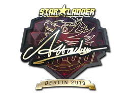 Sticker Attacker (Gold) | Berlin 2019 - Preço e onde comprar no CS2