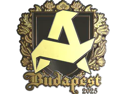 Sticker Aurora (Gold) | Budapest 2025 - Preço e onde comprar no CS2