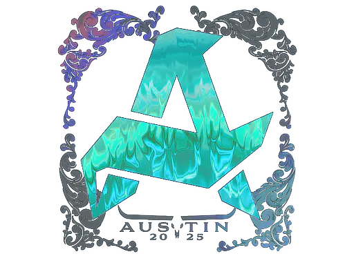 Sticker Aurora (Holo) | Austin 2025 - Preço e onde comprar no CS2