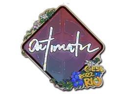 Sticker autimatic (Glitter) | Rio 2022 - Preço e onde comprar no CS2