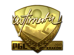 Sticker autimatic (Gold) | Krakow 2017 - Preço e onde comprar no CS2