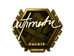 Sticker autimatic (Gold) | London 2018 - Preço e onde comprar no CS2