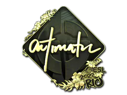 Sticker autimatic (Gold) | Rio 2022 - Preço e onde comprar no CS2