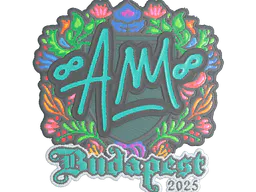 Sticker AW (Embroidered) | Budapest 2025 - Preço e onde comprar no CS2