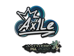 Sticker Ax1Le | Antwerp 2022 - Preço e onde comprar no CS2