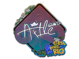 Sticker Ax1Le (Glitter) | Rio 2022 - Preço e onde comprar no CS2
