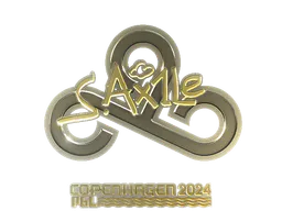 Sticker Ax1Le (Gold) | Copenhagen 2024 - Preço e onde comprar no CS2