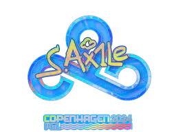Sticker Ax1Le (Holo) | Copenhagen 2024 - Preço e onde comprar no CS2