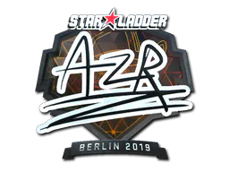 Sticker AZR (Foil) | Berlin 2019 - Preço e onde comprar no CS2