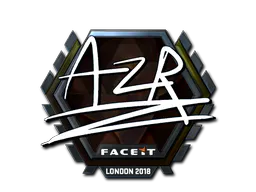 Sticker AZR (Foil) | London 2018 - Preço e onde comprar no CS2