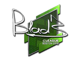Sticker B1ad3 | Boston 2018 - Preço e onde comprar no CS2