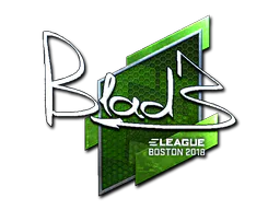 Sticker B1ad3 (Foil) | Boston 2018 - Preço e onde comprar no CS2
