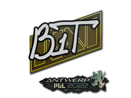Sticker b1t | Antwerp 2022 - Preço e onde comprar no CS2