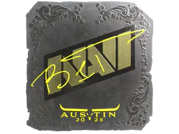 Sticker b1t (Foil) | Austin 2025 - Preço e onde comprar no CS2