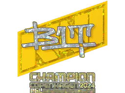 Sticker b1t (Glitter, Champion) | Copenhagen 2024 - Preço e onde comprar no CS2
