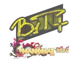 Sticker b1t (Glitter) | Shanghai 2024 - Preço e onde comprar no CS2