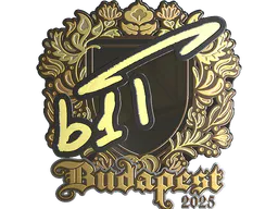 Sticker b1t (Gold) | Budapest 2025 - Preço e onde comprar no CS2