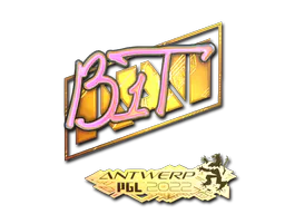 Sticker b1t (Holo) | Antwerp 2022 - Preço e onde comprar no CS2