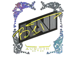 Sticker b1t (Holo) | Austin 2025 - Preço e onde comprar no CS2